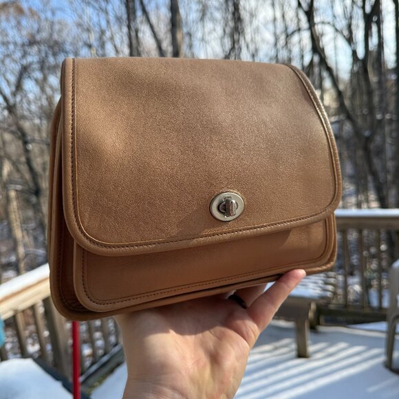 Coach Handbags - Vintage Camel Rambler's Legacy